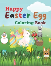 Happy Easter Egg Coloring Book