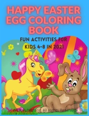 Happy Easter Egg Coloring Book