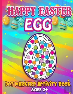 Bertrand.pt - Happy Easter Egg Dot Markers Activity Book Ages 2+