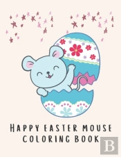 Happy Easter Mouse Coloring Book