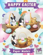 Happy Easter Paper Model