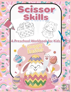 Bertrand.pt - Happy Easter Scissor Skills A Preschool Workbook For Kids