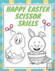 Happy Easter Scissor Skills