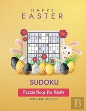 Happy Easter Sudoku: Puzzle Book For Adu