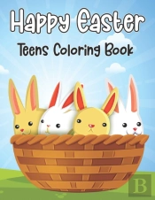 Happy Easter Teens Coloring Book