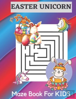 Bertrand.pt - Happy Easter Unicorn Maze Book For Kids