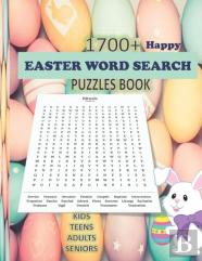 Happy Easter Word Search Puzzles Book