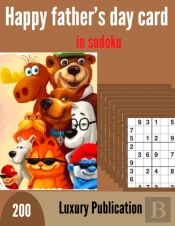 Happy Father'S Day Card In Sudoku 200 Luxury Publication
