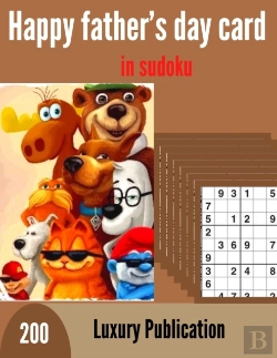 Bertrand.pt - Happy Father'S Day Card In Sudoku 200 Luxury Publication