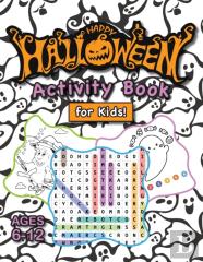Happy Halloween Activity Book For Kids!