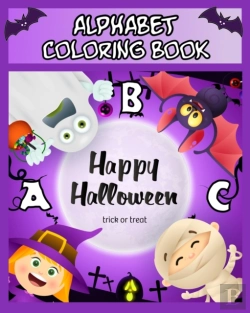 Bertrand.pt - Happy Halloween Alphabet Coloring Book Abc