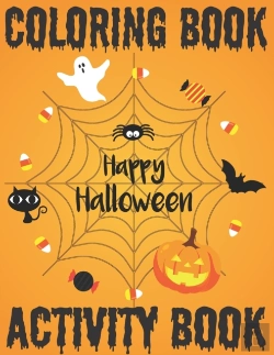 Bertrand.pt - Happy Halloween Coloring Book Activity Book