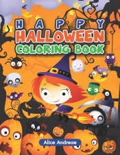 Happy Halloween Coloring Book: An Adult