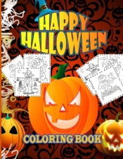 Happy Halloween Coloring Book