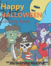 Happy Halloween Coloring Book