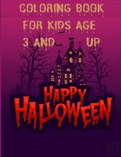Bertrand.pt - Happy Halloween Coloring Book For Kids Age 3 And Up