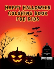 Happy Halloween  Coloring Book For Kids
