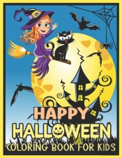 Happy Halloween Coloring Book For Kids