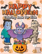 Happy Halloween Coloring Book For Kids