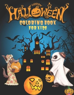 Bertrand.pt - Happy Halloween Coloring Book For Kids