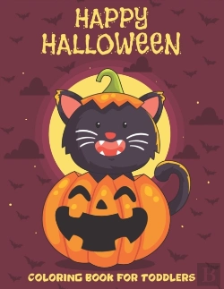 Bertrand.pt - Happy Halloween Coloring Book For Toddlers