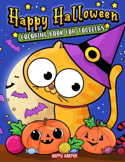 Bertrand.pt - Happy Halloween Coloring Book For Toddlers