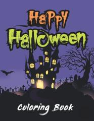 Happy Halloween Coloring Book