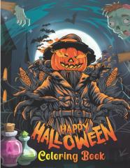 Happy Halloween Coloring Book