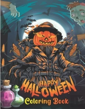 Happy Halloween Coloring Book