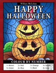 Happy Halloween Colour By Number