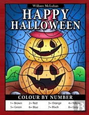 Happy Halloween Colour By Number