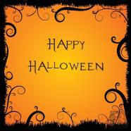 Happy Halloween, Guest Book, Party Guest Book, Wedding, Celebration, Memories, Keep Sake (Hardback)