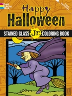 Bertrand.pt - Happy Halloween Stained Glass Jr. Coloring Book