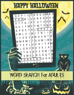Bertrand.pt - Happy Halloween Word Search For Adults