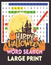Happy Halloween Word Search Large Print