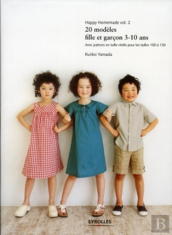 Bertrand.pt - Happy Homemade Tome 2 ; 20 Modèles Fille Et Garçon 3/10 Ans
