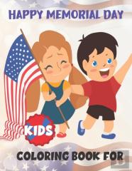 Happy Memorial Day Coloring Book For Kids