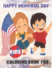 Happy Memorial Day Coloring Book For Kids