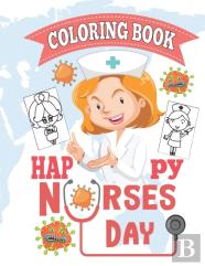 Happy Nurses Day Coloring Book