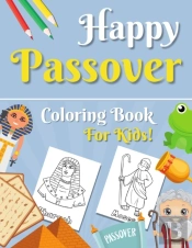 Happy Passover Coloring Book For Kids