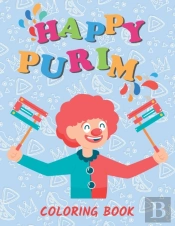 Happy Purim Coloring Book