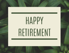 Happy Retirement Guest Book (Hardcover)