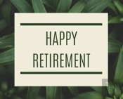 Happy Retirement Guest Book (Hardcover)
