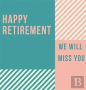 Happy Retirement Guest Book (Hardcover)