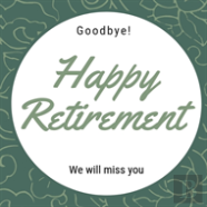 Happy Retirement Guest Book (Hardcover)