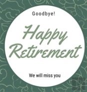Happy Retirement Guest Book (Hardcover)