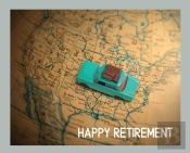Happy Retirement Guest Book   Landscape