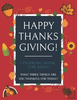 Bertrand.pt - Happy Thanks Giving! Coloring Book For Kids!