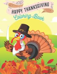 Happy Thanksgiving Coloring Book