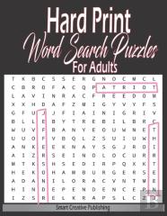 Hard Print Word Search Puzzles For Adults